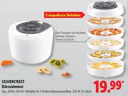 Lidl SILVERCREST Dörrautomat Angebot