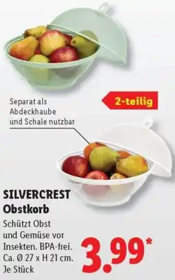 Lidl SILVERCREST Obstkorb Angebot