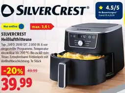 Lidl SILVERCREST Heißluftfritteuse Angebot