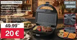 Woolworth GOURMETmaxx Tischgrill 3-in-1 Angebot