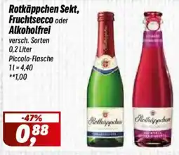 Simmel Rotkäppchen Sekt, Fruchtsecco oder Alkoholfrei Angebot