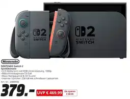 MediaMarkt NINTENDO Switch 2 Spielekonsole Angebot