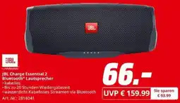 MediaMarkt JBL Charge Essential 2 Bluetooth Lautsprecher Angebot