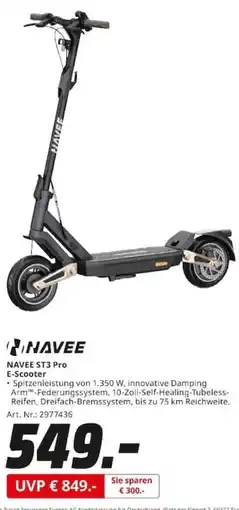 MediaMarkt NAVEE ST3 Pro E-Scooter Angebot
