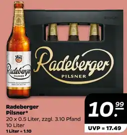 NETTO Radeberger pilsner Angebot