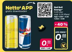 NETTO Red bull energy drink Angebot