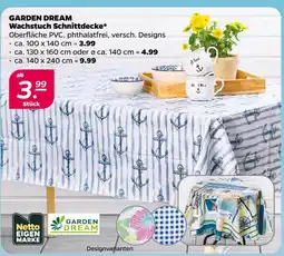 NETTO Garden dream wachstuch schnittdecke ca. 100 x 140 cm Angebot