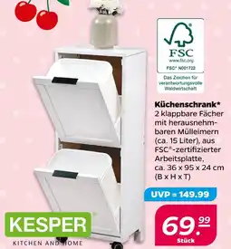 NETTO Kesper küchenschrank Angebot