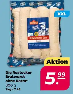 NETTO Rostocker bratwurst ohne darm Angebot