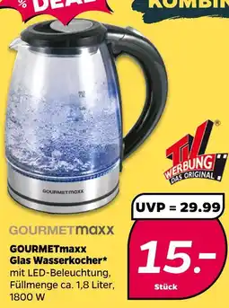 NETTO Gourmetmaxx glas wasserkocher Angebot