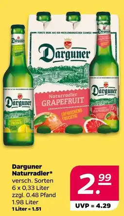 NETTO Darguner naturradler zitrone Angebot