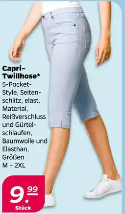 NETTO Capri-twillhose Angebot