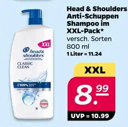 NETTO Head & shoulders anti-schuppen shampoo xxl-pack Angebot