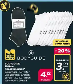 NETTO Netto eigenmarke bodyguide sneakersocken Angebot