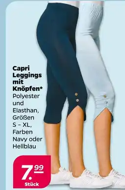 NETTO Capri leggings mit knöpfen Angebot