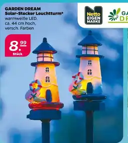 NETTO Garden dream solar-stecker leuchtturm Angebot