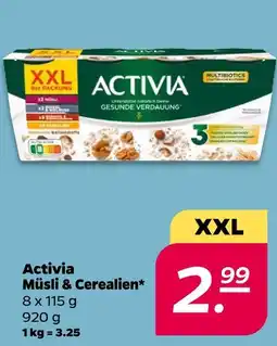 NETTO Activia müsli & cerealien Angebot