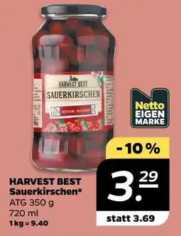 NETTO Harvest best sauerkirschen Angebot