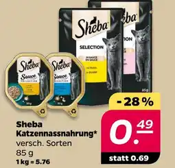 NETTO Sheba katzennassnahrung Angebot