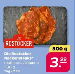 NETTO Die rostocker nackensteaks mariniert, jalapeno Angebot