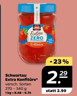 NETTO Schwartau extra konfitüre Angebot