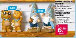 NETTO Garten deko-bär maritim oder gartenwichtel maritim Angebot