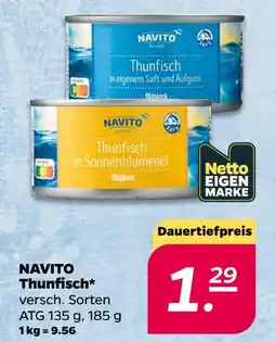 NETTO Navito thunfisch Angebot