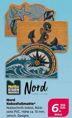 NETTO Netto eigenmarke nord kokosfußmatte Angebot