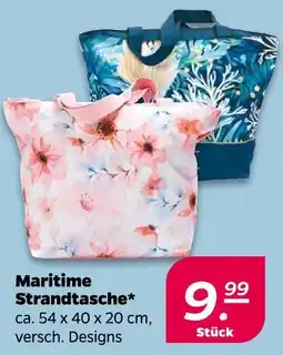 NETTO Maritime strandtasche Angebot