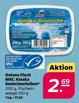 NETTO Ostsee fisch msc alaska seelachsscheiben Angebot