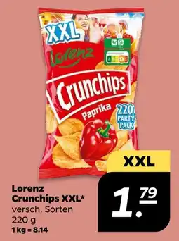 NETTO Lorenz crunchips xxl paprika Angebot