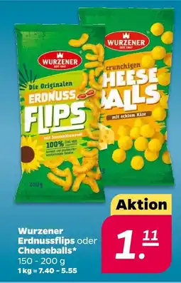 NETTO Wurzener erdnussflips Angebot
