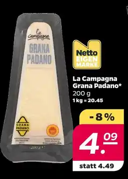 NETTO La campagna grana padano Angebot
