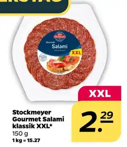 NETTO Stockmeyer gourmet salami klassik xxl Angebot