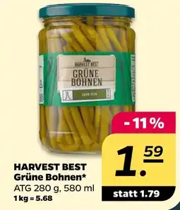 NETTO Harvest best grüne bohnen Angebot