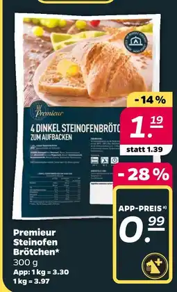 NETTO Premieur steinofen brötchen Angebot