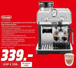 MediaMarkt DELONGHI La Specialista Arte EC9155.MB Espressomaschine Angebot