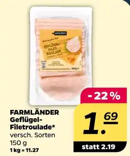 NETTO Farmländer geflügel-filetroulade Angebot
