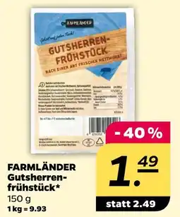 NETTO Farmländer gutsherren-frühstück Angebot