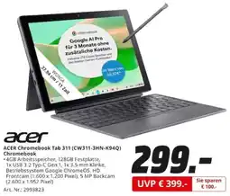 MediaMarkt ACER Chromebook Tab 311 (CW311-3HN-K94Q) Chromebook Angebot