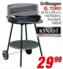 CENTERSHOP KYNAST Grillwagen EL TORO Angebot