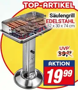 CENTERSHOP Säulengrill EDELSTAHL Angebot