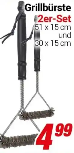 CENTERSHOP Grillbürste Angebot