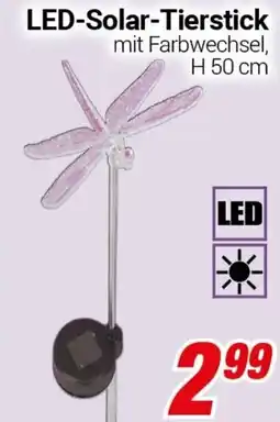 CENTERSHOP LED-Solar-Tierstick Angebot