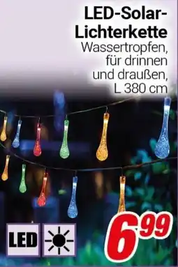 CENTERSHOP LED-Solar Lichterkette Angebot