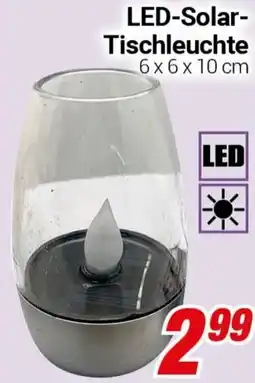 CENTERSHOP LED-Solar Tischleuchte Angebot