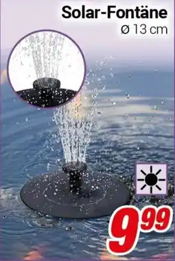 CENTERSHOP Solar-Fontäne Angebot