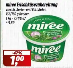 Simmel miree Frischkäsezubereitung Angebot