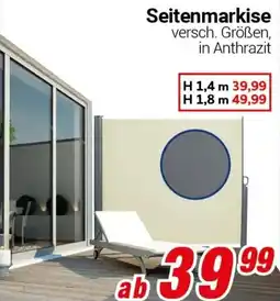CENTERSHOP Seitenmarkise Angebot