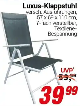 CENTERSHOP Luxus-Klappstuhl Angebot